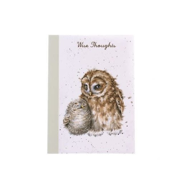 WRENDALE A6 Owl Notebook -Owl Ways By Your Side