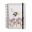 WRENDALE A5 Bee Spiral Bound Notebook-Flight of the Bumblebee