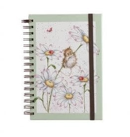 WRENDALE Mouse Spiral Bound Notebook - Oops A Daisy