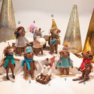 Hedgehog Ornaments - FINAL SALE