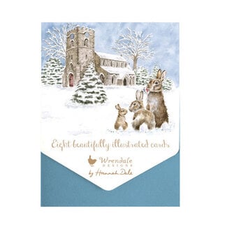 Wrendale Notecard Pack-Silent Night