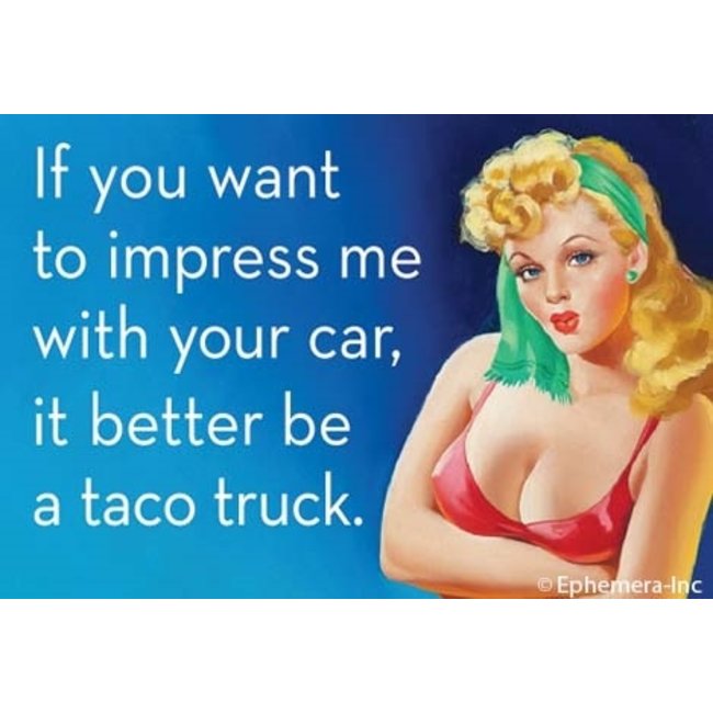 Ephemera Magnet-Taco Truck