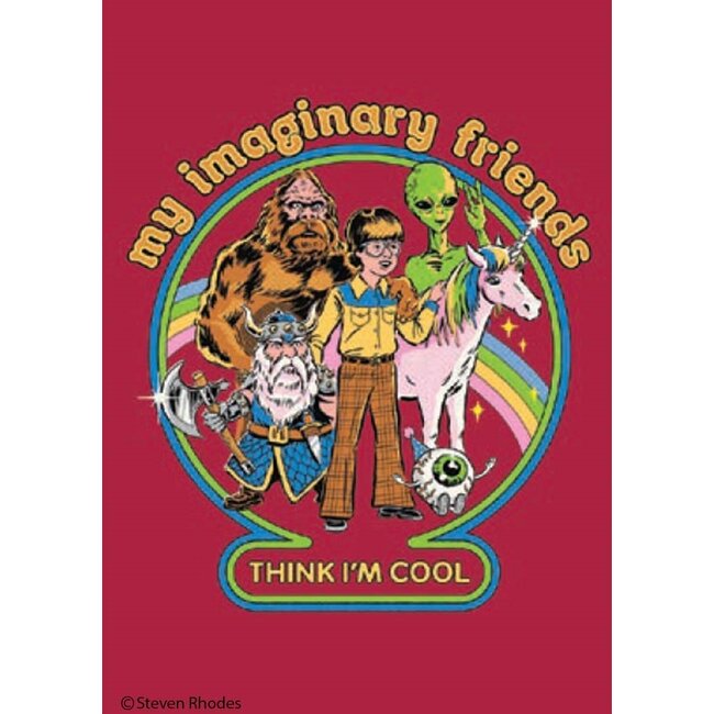 Ephemera Magnet-Imaginary Friends