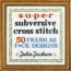 Penguin/Random House Super Subversive Cross Stitch