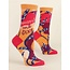 Blue Q Ladies Crew Socks-Anxious and Sexy