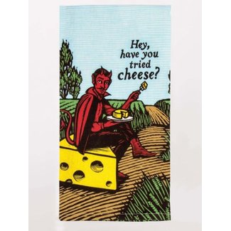 Blue Q Dish Towel-Have You Tried Cheese?
