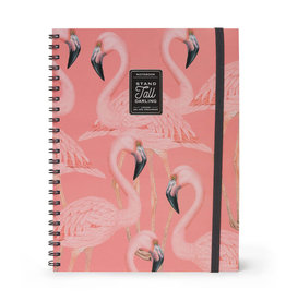 Legami Spiral 3 in 1 Notebook-Flamingo