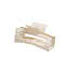 E&S Accessories Milky Rectangular Hair Claw (More Colours)