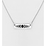 Sterling Silver Moon Phase Necklace