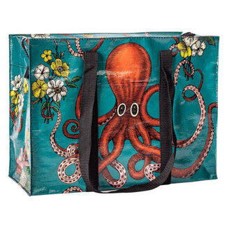 Blue Q Shoulder Tote- Octopus