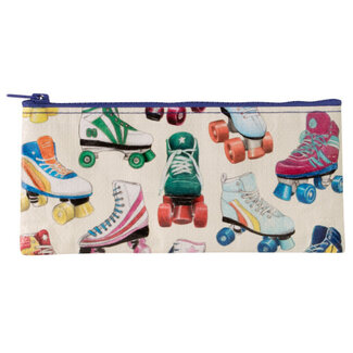 Blue Q Pencil Case- Roller Skates