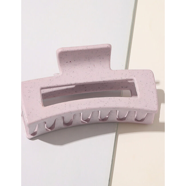 E&S Accessories Pastel Rectangular Hair Claw (More Colours)