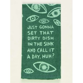 Blue Q Teatowel- Dirty Dish