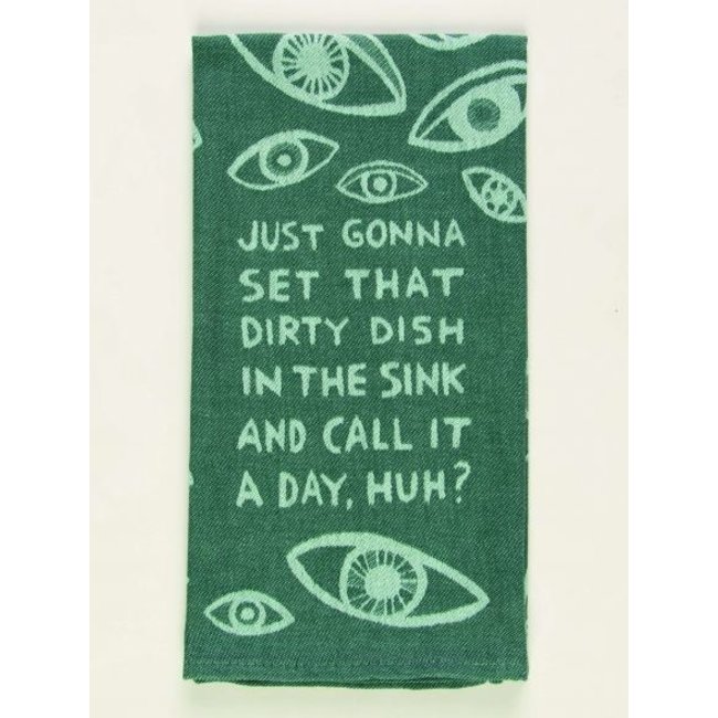Blue Q Teatowel- Dirty Dish