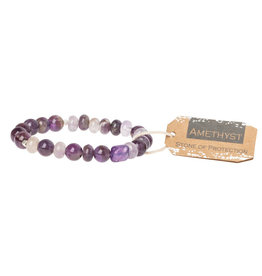 Scout Stone Stacking Bracelet Amethyst