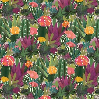 Roll Wrap-Colourful Cacti