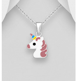 Sterling Kid's Unicorn Necklaces