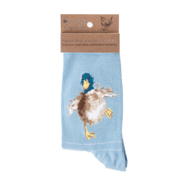 WRENDALE Bamboo Socks-Duck-A Waddle And Quack