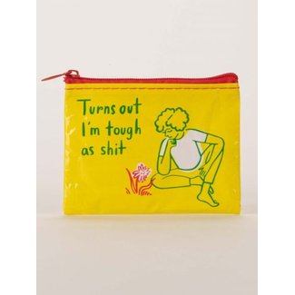 Blue Q Coin Purse-Tough as Shit