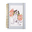 WRENDALE A5 Dog Spiral Bound Notebook-Blooming With Love