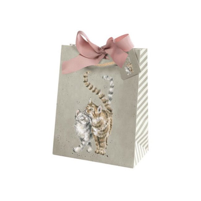 WRENDALE Feline Good Medium Gift Bag- Cat