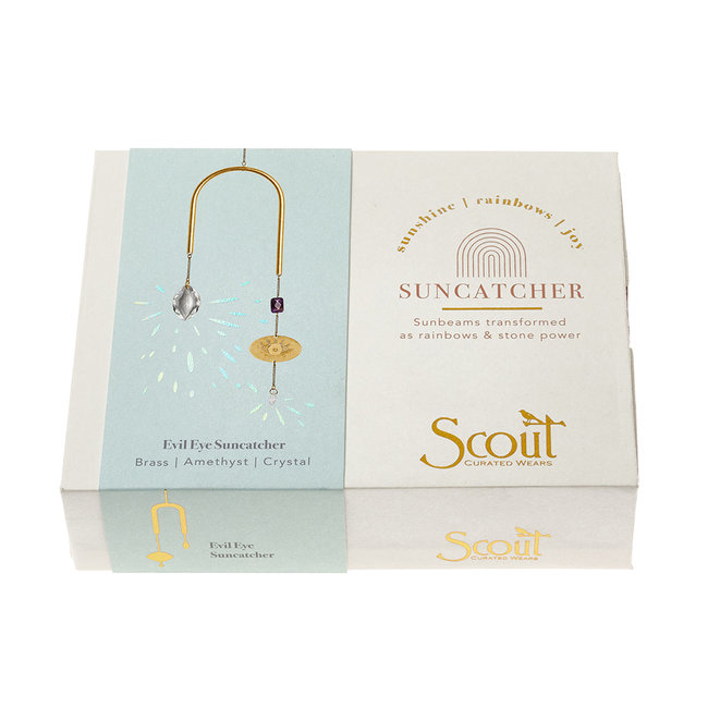 Scout Suncatcher-Evil Eye/Amethyst