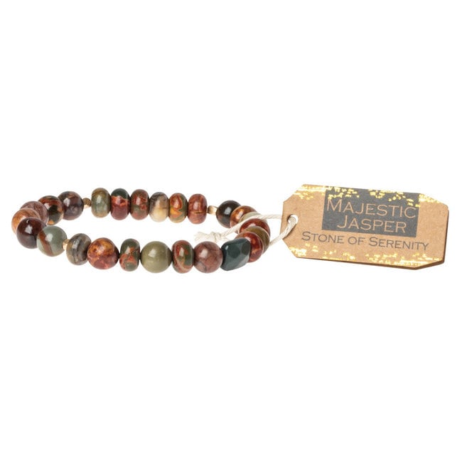 Scout Stone Stacking Bracelet Majestic Jasper