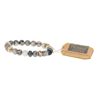 Scout Stone Stacking Bracelet Picasso Jasper