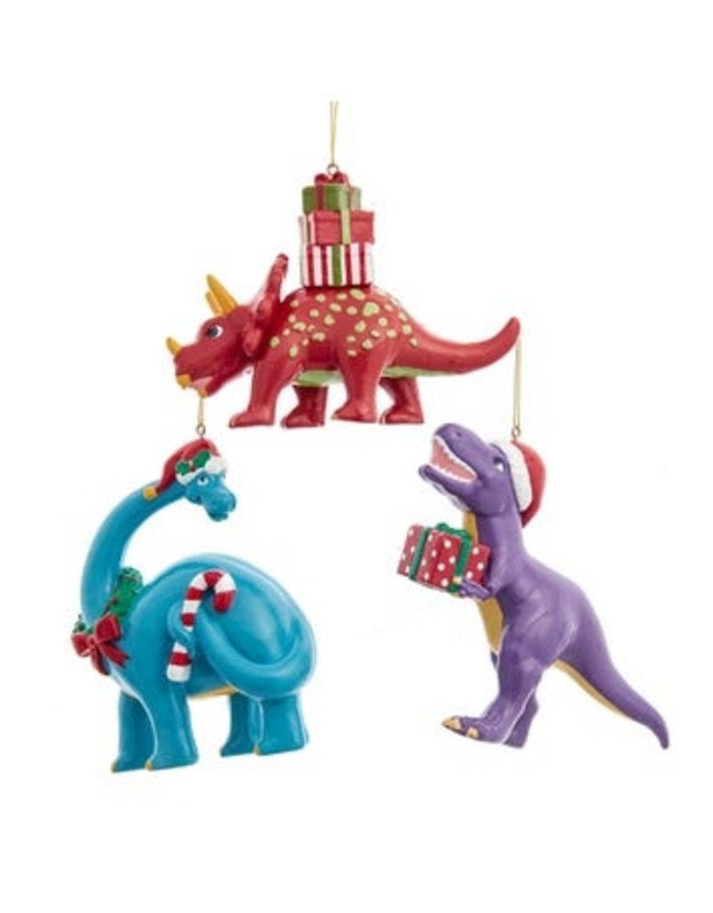 Kurt Adler Dinosaur Blow Mold Ornament