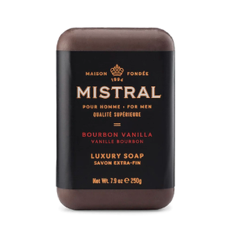 Mistral Mistral Men’s Bar Soap 250 gr. - Bourbon Vanilla