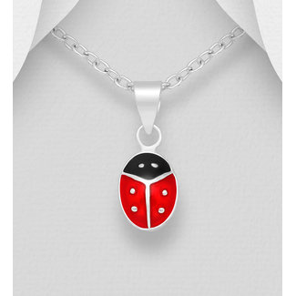 Sterling Kid's Ladybug Necklace (more colours) - FINAL SALE