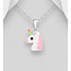 Sterling Kid's Unicorn Necklace