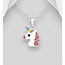 Sterling Kid's Unicorn Necklace