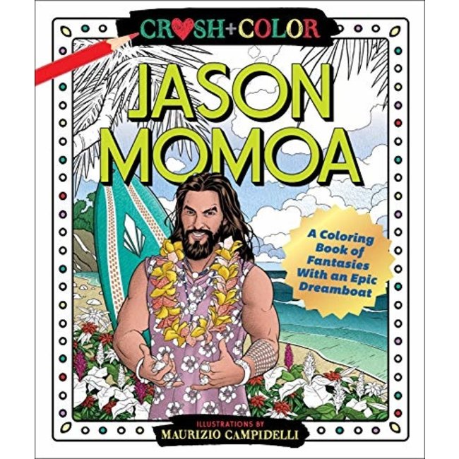Raincoast Books Crush & Colour- Jason Momoa
