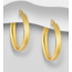 Sterling Large Hoops - Gold Plated over Silver
