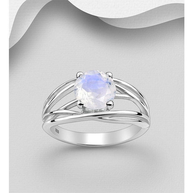 Sterling Sterling Ring - Gemstone (more colours)