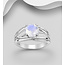 Sterling Sterling Ring - Gemstone (more colours)