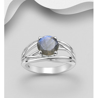 Sterling Sterling Ring - Gemstone (more colours) - FINAL SALE