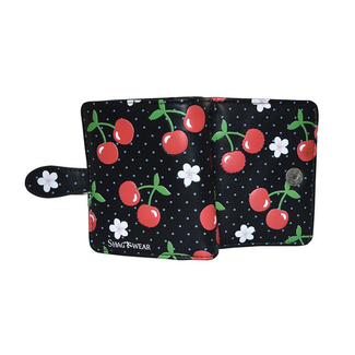 Shagwear Small Wallet Black Cherries