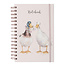 WRENDALE A5 Duck Spiral Bound Notebook- Not A Daisy Goes By