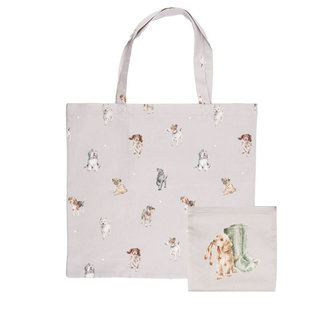 WRENDALE Foldable Shopping Bag Dog (A Dog’s Life)