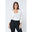 Lily - Bolero Cardigan in White