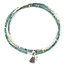 Scout Chromacolor Miyuki Bracelet Trio- Turquoise Multi/Silver