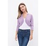 Lily - Bolero Cardigan in Lilac