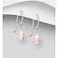 Sterling Earrings Swarovski Drops (More Colours)