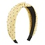 E&S Accessories Fabric Polka Dot Knotted Headband (more colours)