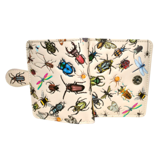 Shagwear Small Wallet Beige Insect Mania