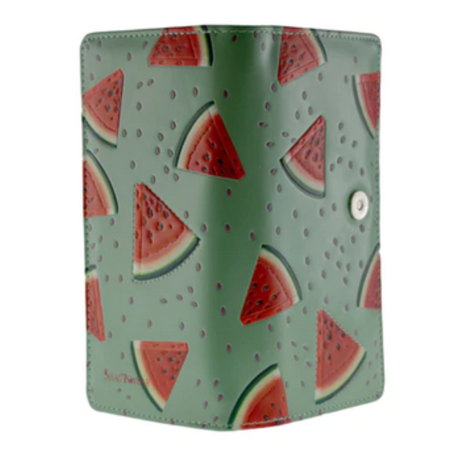 Large Wallet Watermelon- Green