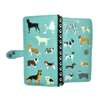 Shagwear Large Wallet- Dogs, Dogs, Dogs