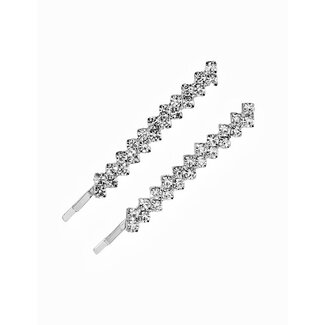 E&S Accessories Set of 2 Rhinestone Hairpins (more colours)